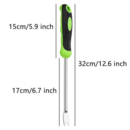 2Pcs Hand Weeder Tool Garden Weeding Tool,High Stainless Steel