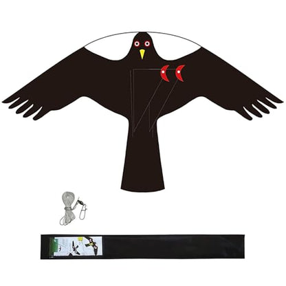 Bird Scarer Kite Without Pole Bird Hawk Flying Kite-Style C - color: style C without pole