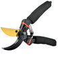 Pruning Shears for Gardening, Ergonomic Handle, Sharp Blades (Black, 3.54''(Blade length))