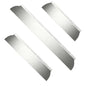 16+24+32 Inch Drywall Skimming Replacement Blades Set, 0.38mm Thick Professional Plaster Knife - size: Replaceable-Blade-16“+24”+32“