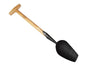 DeWit Compost Digging Scoop with T-Handle – Heirloom Tool for Mixing, Scooping, and Planting