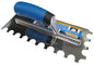 Troxell U Notch Stainless Steel Trowel - 5/8"