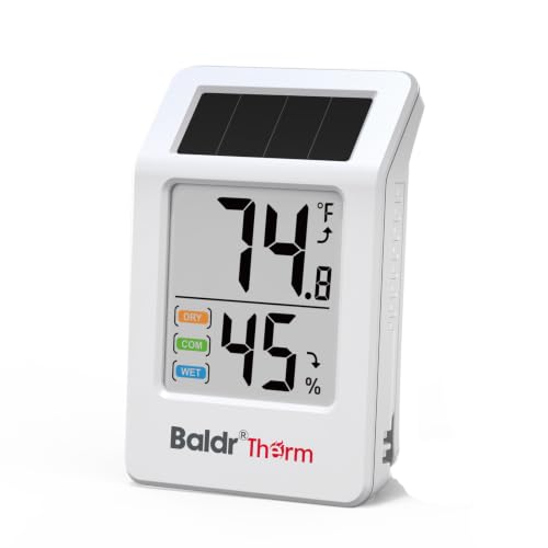 Room Thermometer Indoor, Humidity Meter, WiFi Thermometer Wireless with Privacy-Friendly Guest Mode | 250ft Coverage | Real-Time Alerts for Home, Office, Greenhouse, Olny Sensor