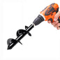 9x25cm Garden Spiral Auger Drill Bit, Post Hole Digger for Bulbs - color: 9x25cm