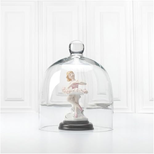 Plymor 7.875 inch x 9.5 inch Bell Jar Glass Display Dome Cloche (Interior Size 7.5" x 7.5") - size: 7.875" x 9.5"