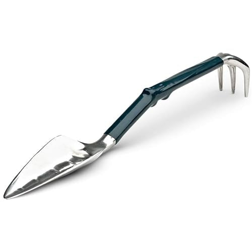 Kings County Tools Garden Shovel and Rake Combo Multi Tool,17-Inch