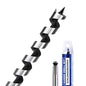 1-1/4" X 19.7" Auger Bit for Wood, 32x500mm Extra Long Auger Drill Bit - size: 1-1/4" (32mm)diameter, style: 19.7 inch / 500mm Length