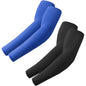 ROXUN Arm Sleeves Cooling UV Sun Protection Sport Compression for Men Women - color: Black+blue