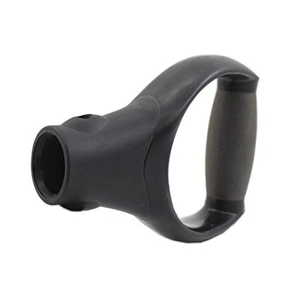 Shovel D Grip Handles,ULIFESTAR D Shaped Snow Shovel Replacement Handle,32mm/1.26'' Inner Diameter Digging Raking Tool Replacement Spade Handles for Lawn Garden Spade Fork Shovel - size: D Shape(Black and Gray)
