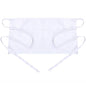 BOHARERS Waist Apron with 3 Pockets - White Waitress Waiter Server Short Apron - color: A-1 Pack White