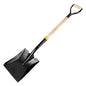 Garden Shovels for Digging, Spade Shovel, Garden Shovel for Planting, D Grip Steel Shovel, Flat Shovel Wooden Handle, Carbon Steel, Square Shovel, Head is 9.25″ Wide x 11.5 deep, Overall Length 42''