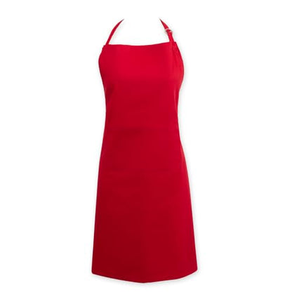 DII Everyday Basic Kitchen Collection - color: Tango Red, size: Plus Size Chef Apron