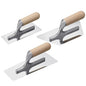 Lasnten 3 Pcs Venetian Art Paint Plaster Trowel Set