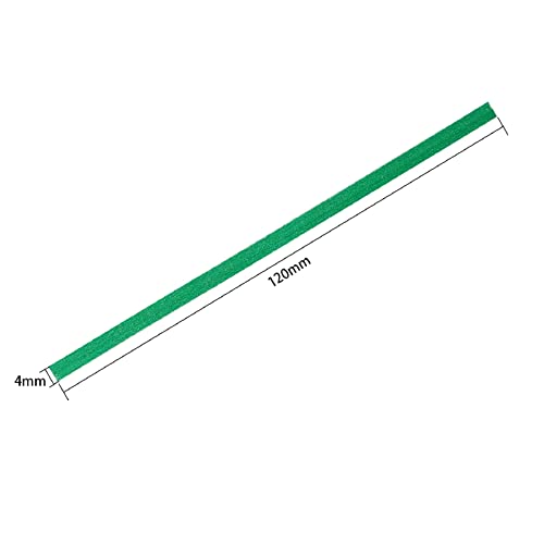 500 Pcs 5" Green Paper Twist Ties, Bread Ties Twisty-Ties for Party Cello Candy Bread Coffee Bags Cake Pops - color: Green