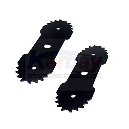 Karbay 7.5-Inch Dual Edger Replacement Lawn Edger Blade 29182 Compatible with Greenworks 27032 Electric Edger - 2 Pack