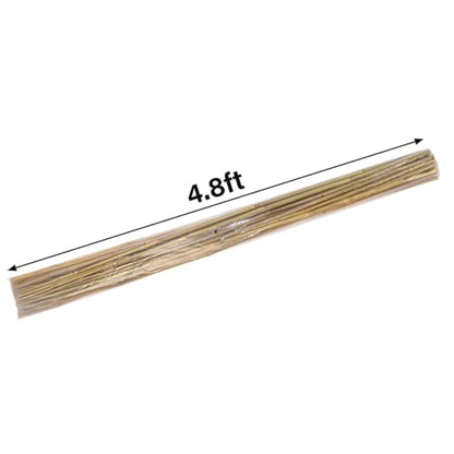 Natural Bamboo Plant Stake（Approx 5FT 30Pcs） Sturdy Bamboo Poles, Durable Plant Bamboo Stake, Garden Climbing Plant Bracket. - size: 4.8ft-30PCS