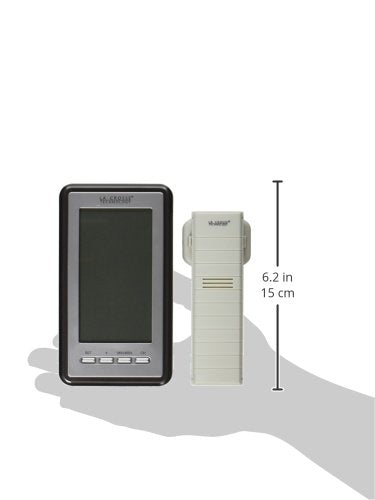 La Crosse WS-9160U-IT V3 Digital Wireless IN/OUT Thermometer with humidity - color: Titanium