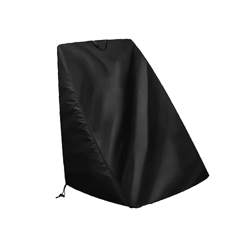 Hose Reel Cover Hose Cart Covers All Season Lawn Patio Dustproof Protection Oxford Cloth Hose Reel Cart Cover for Water Pipe Holder Stand, Black - color: Black 3