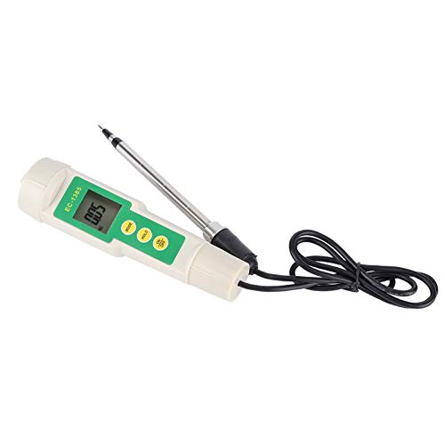 Fydun EC‑3185 Portable Soil ECTDSCF Tester Salinity Meter for Agricultural Horticultural Planting EC‑3185 Portable Soil ECTDSCF for Family