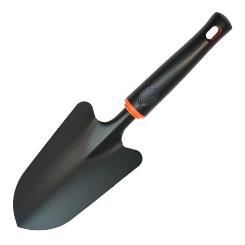 Garden Trowel, Heavy Duty Garden Trowel Hand Shovel for Gardening, Digging, Planting, Transplanting, and Cutting Roots - style: Garden Trowel Large