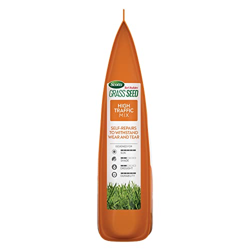 Scotts Turf Builder Grass Seed High Traffic Mix, 2.4 lbs. - size: 2.4 lb.