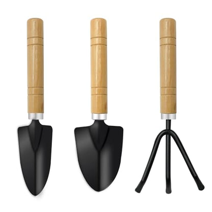 Mini Garden Tools for House Plants,Small Trowel,Mini Shovel and Hand Rake