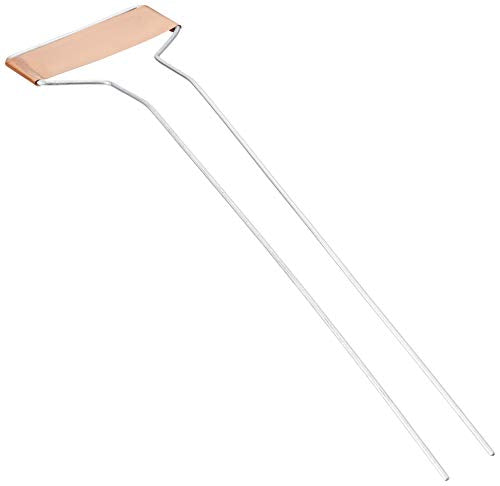 Bosmere Small-Faced Copper Plate Metal Plant Marker, 10" High (Pack of 20) - color: Copper, size: 10" High, style: Small