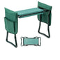 Garden Kneeler and Seat, Foldable Kneeling Stool with Thicker EVA Foam Pad, Heavy Duty Bench with Tool Pouch, Gifts for Outdoor Gardening, Fishing, Green, Arbor Day Gift