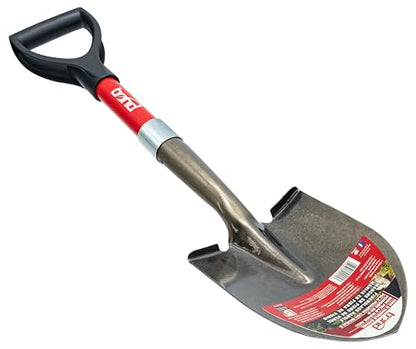 Bond LH015 Mini D Handle Shovel - size: 1-PACK, style: ROUND POINT