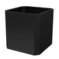 Metal Planter Box 24”L x 24"W x 24"H Large Square Steel Planter Box - color: Black, size: 24"Lx24"Wx24"H