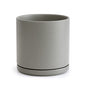 D'vine Dev 8 Inch Ceramic Planter Pot, Grey, 94-O-D-3 - color: Gray, size: Medium