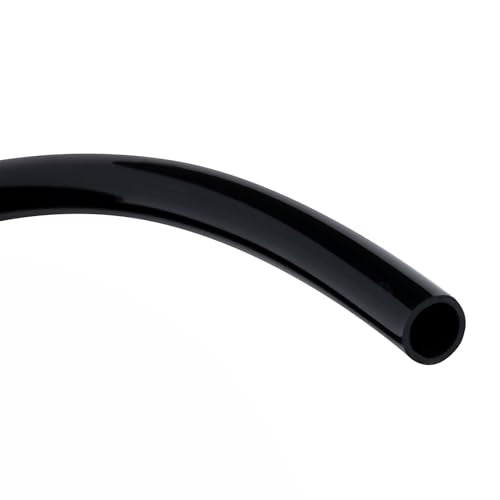 Black Vinyl Tubing 1” id - 25 Ft PVC Flexible Plastic Irrigation Hose - size: ID 1 INCH, style: 25 Feet