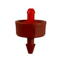 (50-Pack) - 4 Gallons Per Hour Pressure Compensating Drip Emitters on Barb - Premium Drippers for Drip Irrigation (Works with Netafim, Rainbird, Raindrip etc.) (Standard 4 GPH, 50) - style: Standard 4 GPH