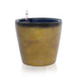Dexceder 9x8 Self Watering Planter (Yellow Brown Gradient) - color: Yellow Brown, size: 9x8
