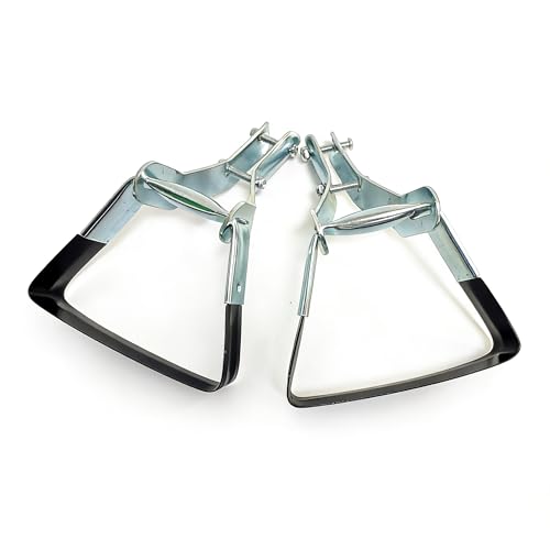 Stirrup Hoe Gardening Tools Hula Hoe Replacement Head 304 Stainless Steel 2 Pack