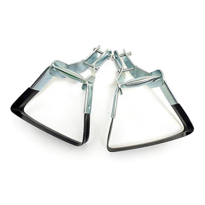 Stirrup Hoe Gardening Tools Hula Hoe Replacement Head 304 Stainless Steel 2 Pack