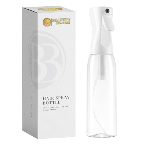 BeautifyBeauties Continuous Spray Bottle for Hair, 16.9 oz Mister Spray - color: Clear, size: 16.9 Ounces