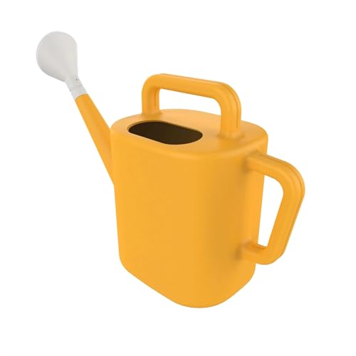 2 Gal. Resin Watering Can, Green Lily, Daisy Yellow, Teal Thunder(Daisy Yellow)