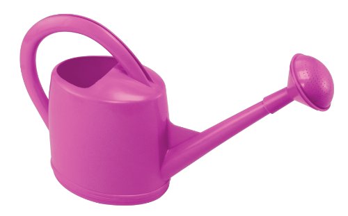 Dramm Premium High Grade Long Spout Watering Can, for Indoor/Outdoor House Plants, Vegetables, Flowers, Berry, 7 Liter - color: Berry, size: 7-Liter
