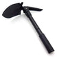 HongK- Multi-functional Military Folding Shovel Survival Spade Emergency Garden Camping - color: Black, size: Small Size