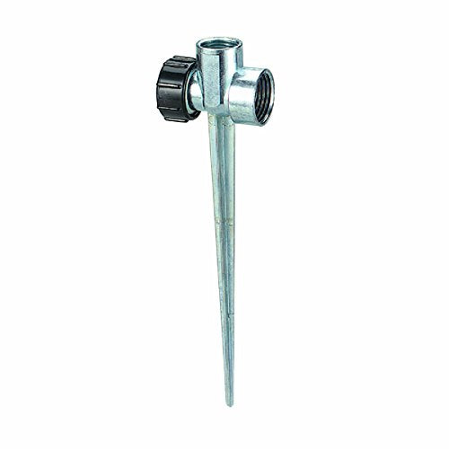 5-Pack Orbit Metal Flow-Thru Lawn Sprinkler Spike Base for 1/2" Yard Sprinklers - size: 5-Pack