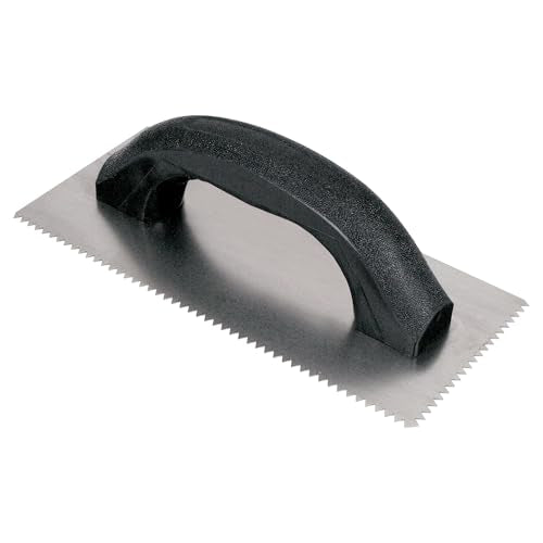 QEP 3/16" x 5/32" V-Notch Economy Flooring Trowel