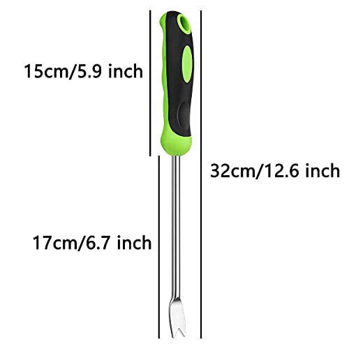 Hand Weeder Tool Garden Weeding Tool Weed Puller, Stainless Steel