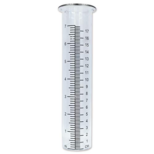 Sunset Vista 8.25 Inches x 2.25 Inches Rain Gauge Glass Tube