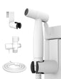 BRITULIF Bidet Sprayer for Toilet, Adjustable Pressure, Matte White - color: Matte White, size: 1 SET - Cold