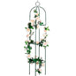 Metal Tower Obelisk Trellis 6.3 Ft Plant Support for Climbing Vines Flowers
