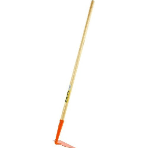Rugg Kids Long Handle Garden Hoe, Mini Digging Tool with Wooden Handle, Gardening Tool for Children, Orange - color: Garden Hoe