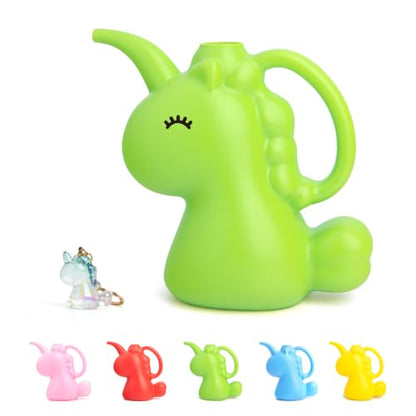 XXXFLOWER Small Watering Can for Indoor Plants 1/4 Gallon 1L Green - size: Green