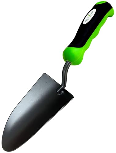 Garden Guru Heavy Duty Garden Trowel Hand Shovel for Gardening – Strong Carbon Steel - Rust Resistant – Ergonomic Grip – Perfect Trowel Garden Tool for Soil Digging (4 Pack) Transplanting Weeding - size: 4 Pack