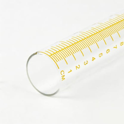 7'' Capacity Rain Gauge Replacement Tube Glass, 2 Pcs - color: Yellow-2 PCS